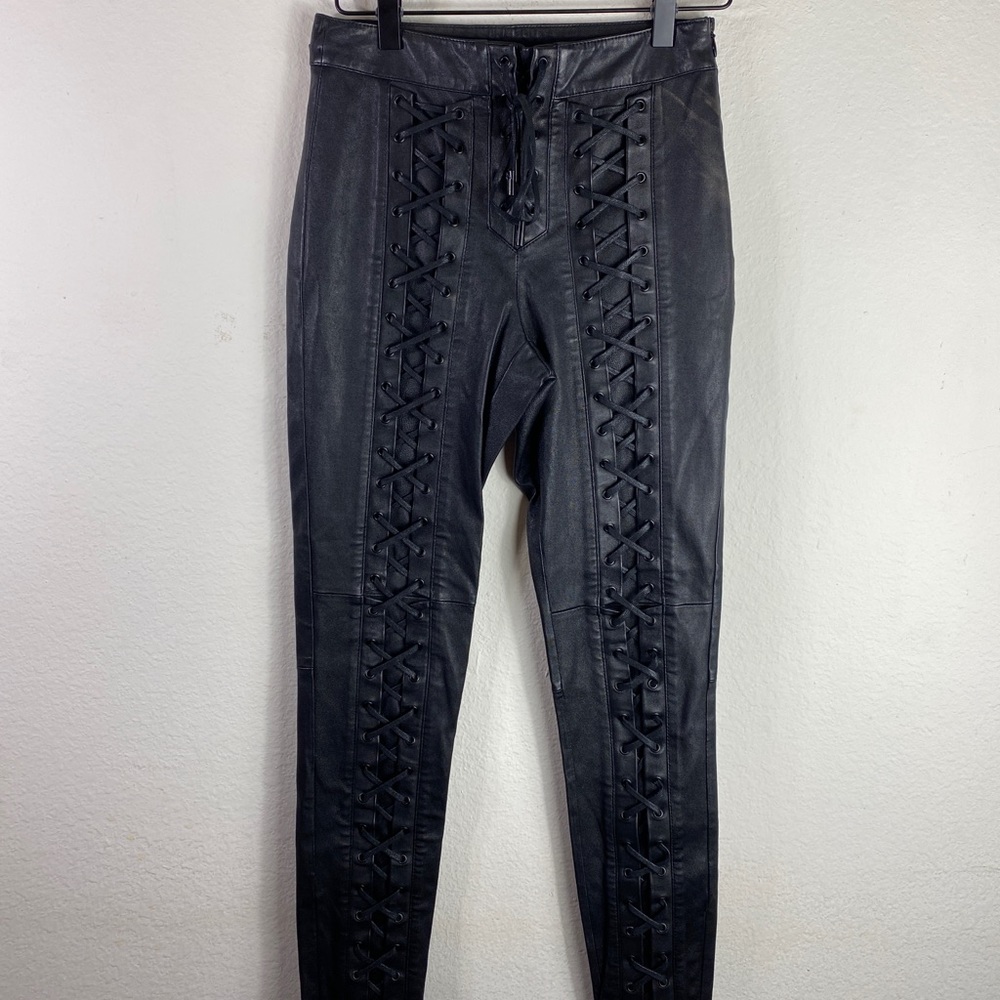 Rosa Cha Leather Pants